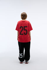 Weekend warrior people artwork T-shirt (Red)_1