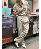 [S/S]ピグメントウェスタンマッスルフィットハーフシャツ(3color)