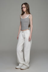 Summer breeze layered sleeveless, Gray