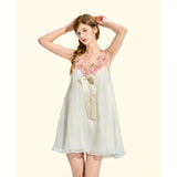 [GirlyFancyClub] 3D Rose A-line Luminous Camisole Dress