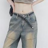 Trea eyelet keyring belt
