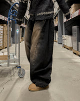 Blon brown teen balloon denim