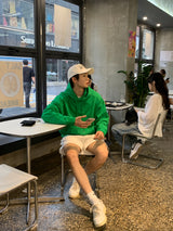 LMNバージニアエンブロイダリーツートーンボールキャップ (5 colors)