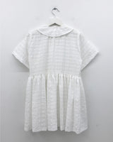 Plaid collar dress (3color) 