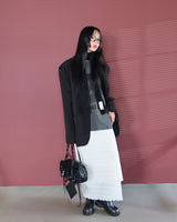 Layered printed oversized fit T-shirt