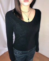 rose ribbed T