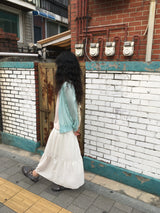 Tiered Long Skirt
