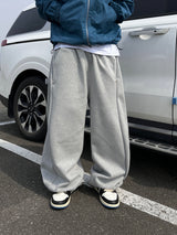 Pinch Side Snap Sweat Pants 6C