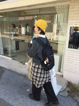 エッセンシャルフリースワイドパンツ (3color)