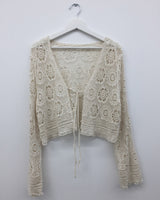 Schiele Crochet Bolero (2color)