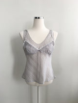 Blur ribbon top
