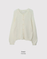 #PN Soft Loose Round Knit Cardigan (4color)