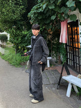 クロフードデニムジャケット