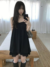 Eve Shirring Mini Dress (3 colors)