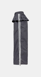 Girlish Frill Track Wide Pants