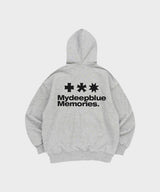 (zp) MM SYMBOL LOGO 2WAY ZIP-UP (GREY)