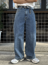 Ber balloon denim pants