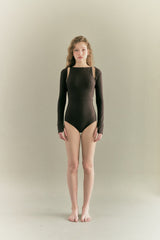 LEOTARD BOLERO CARDIGAN_Mocha