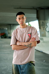 "LOVE FRY GUYS" バルーンプリント S/S Tシャツ