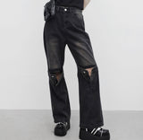 [NONCODE] Hayne French Burton Washing Pants (Knees Belt Set)