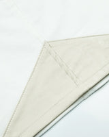Metal Triclipse Leather Mix Mini Skirt White