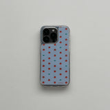 [jelly hard] tomato case - blue