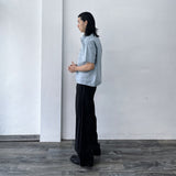 Bias Panel Wide Trousers
