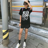ランダムオフフラワーTシャツ [5COLOR]