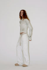 PATCH POCKET DENIM PANTS
