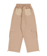 [NF] WAFFLE CHECK UTILITY NYLON PANTS (PEACH PINK)_F24QD866