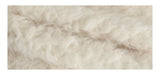 Ivory Poodle Fur Ribbon Half Coat
