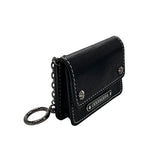 [6114] Steel keyring wallet