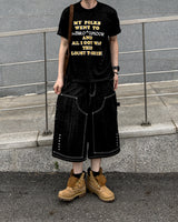 Broden Lettering Printed Short Sleeve