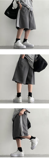 Moju ツーライントラックバミューダトレーニングショーツ