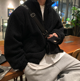 ワンダラントオーバーフィットブックルツーウェイパッディドジップアップ