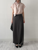 Scone Unbalanced Wrap Wide Slacks