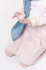 Ribbon Muffler_Fairy blue