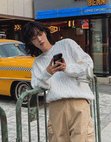 Pure Angora Cable Knit