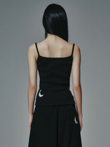 MOON SLEEVELESS BLACK