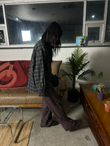 (3colors) stripe natural pants