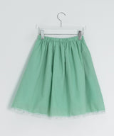 Ruri Color Lace Midi Skirt
