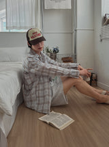 Miko Over Check Shirt