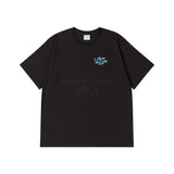 24FW スクリプトロゴベアアートワーク半袖Tシャツ ブラック