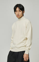BASIC HALF POLA NECK KNIT