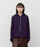 (W) キコスニットジップパーカー