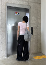 トラックパイピングスウェットパンツ