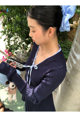スマートツイストプリーツニット2ﾋﾟｰｽセット
