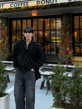 Double carpenter denim pants