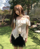 Morin Wavy Layer Frill Skirt