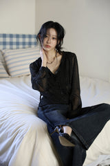 Rosalyn Flower Chiffon Blouse
